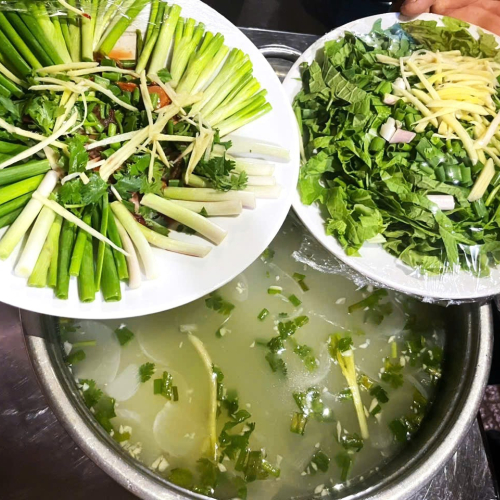 Cháo Sò Huyết