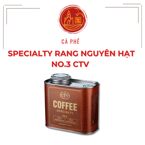 Cà Phê Specialty Rang Nguyên Hạt No.3 CTV HT 180g