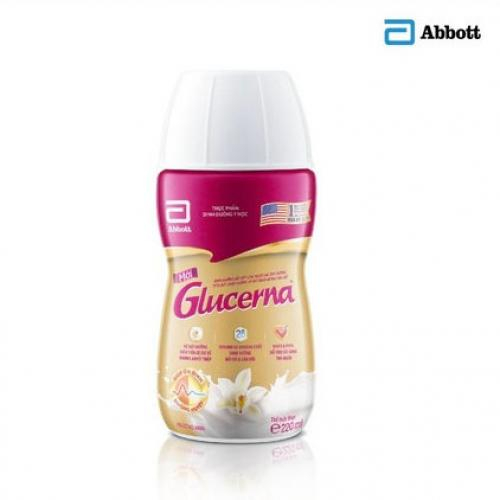 Sữa Bột Pha Sẵn Glucerna 220ml (Dành Cho Người Tiểu Đường) lốc 6 chai